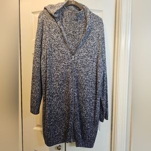 CHICO'S 2 Piece Ombre Sweater Set Navy Blue Chico's Size 4 or 2X/20-22